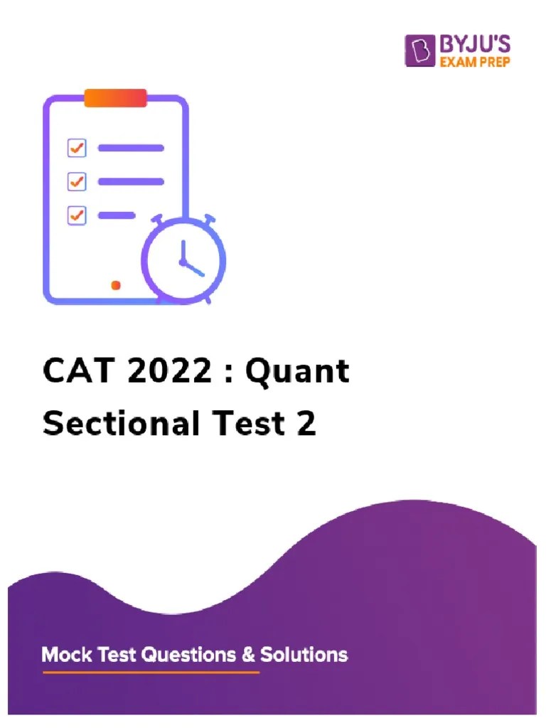 Sectional Test 2 PDF