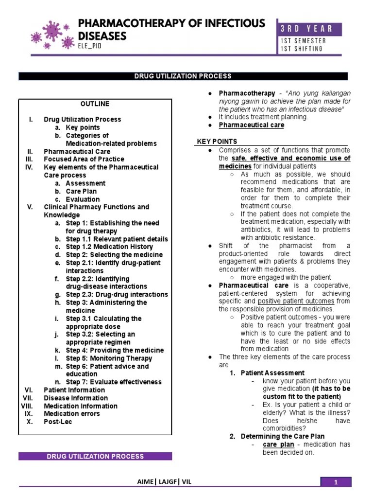 ELE PID Drug Utilization Antibiotic Treatment PDF Pharmacy Chemistry