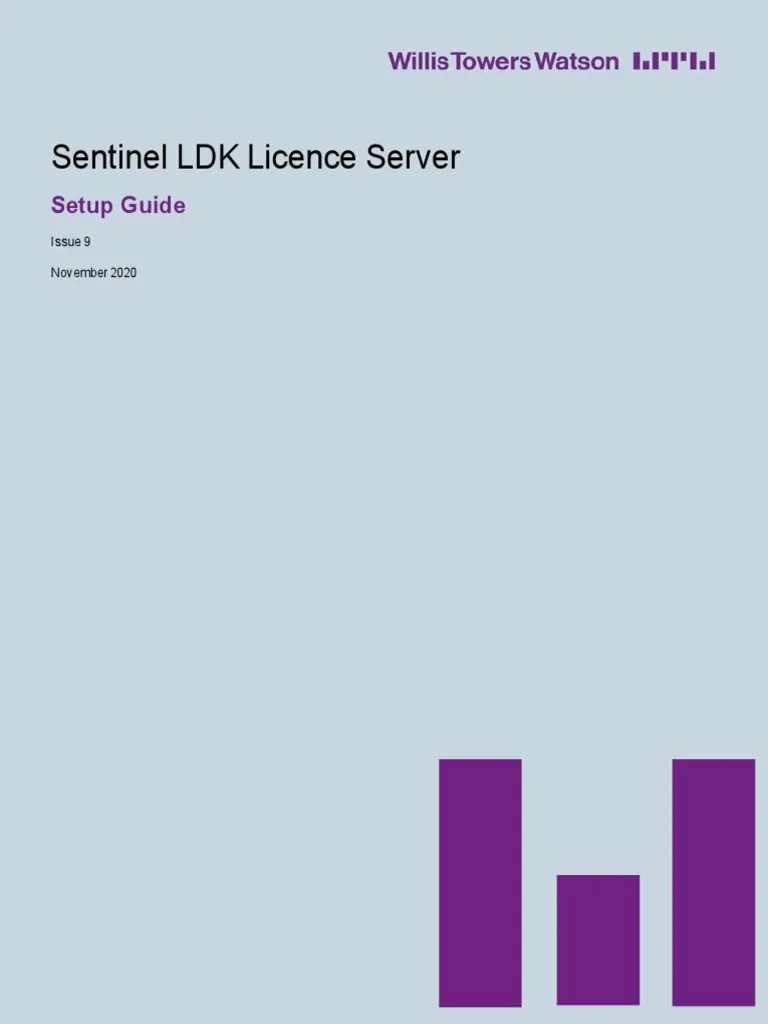 Sentinel LDK Licence Server Setup Guide PDF