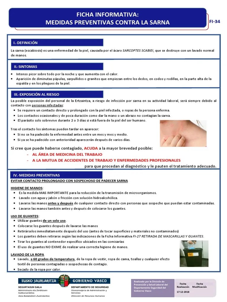 FI34. Medidas Preventivas Contra La Sarna Elebitan PDF