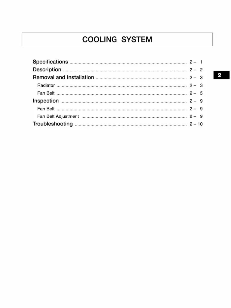 Cooling System PDF
