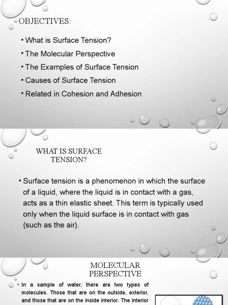 GROUP 8 (SurfaceTension) PDF Surface Tension Force