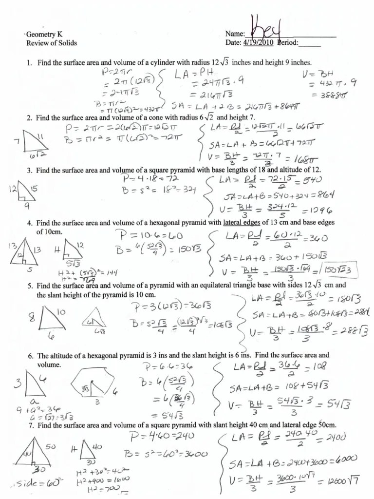 Trigonometry Reviewer 1 | PDF