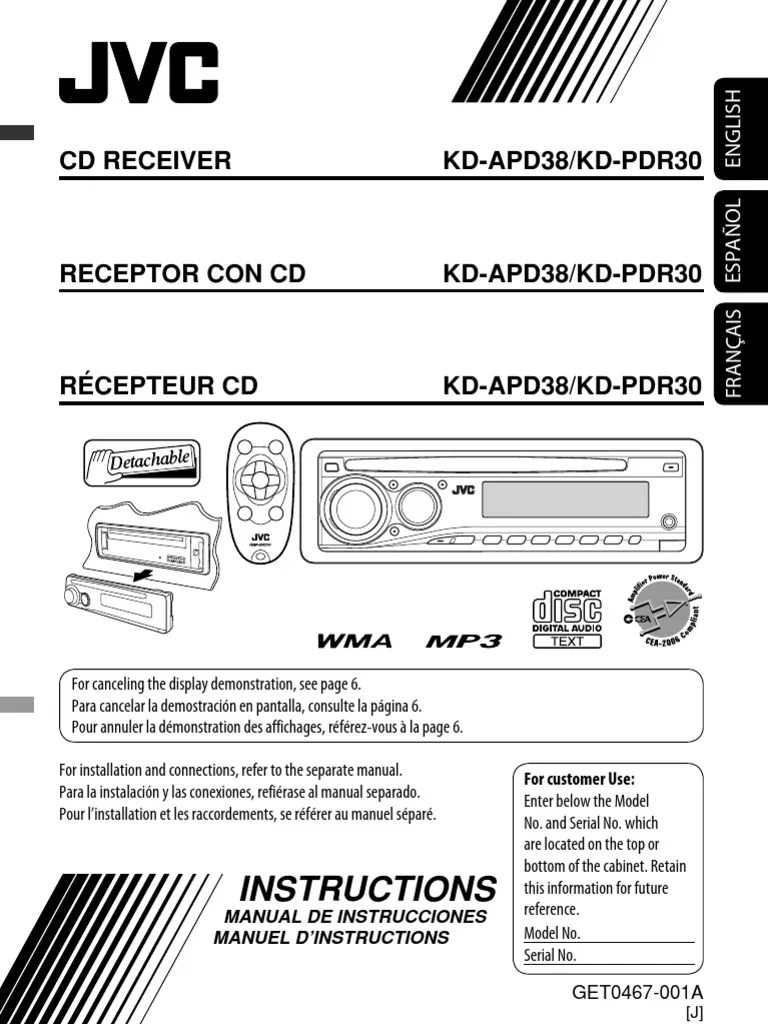 JVC Radio | PDF | I Pod | Compact Disc