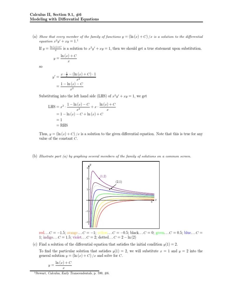 0901006_Modeling_with_Differential_Equations PDF Ordinary