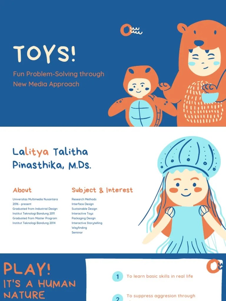 Toys! Problem Solving Through Fun Approach PDF Cognitive Science Cognition