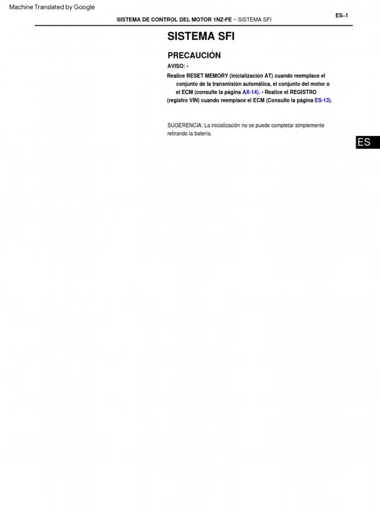 (TOYOTA) Manual de Taller Toyota Yaris 2007 2012 (001-225) (1