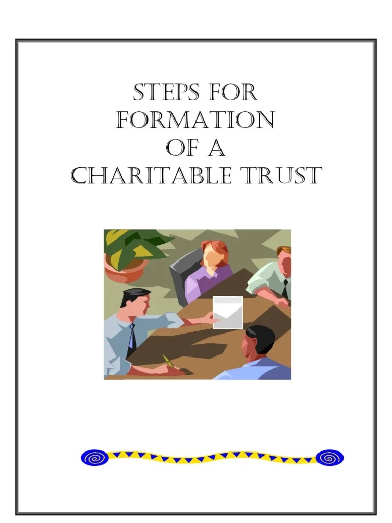 33_steps_for_formation_of_a_charitable_trust Beneficiary (Trust