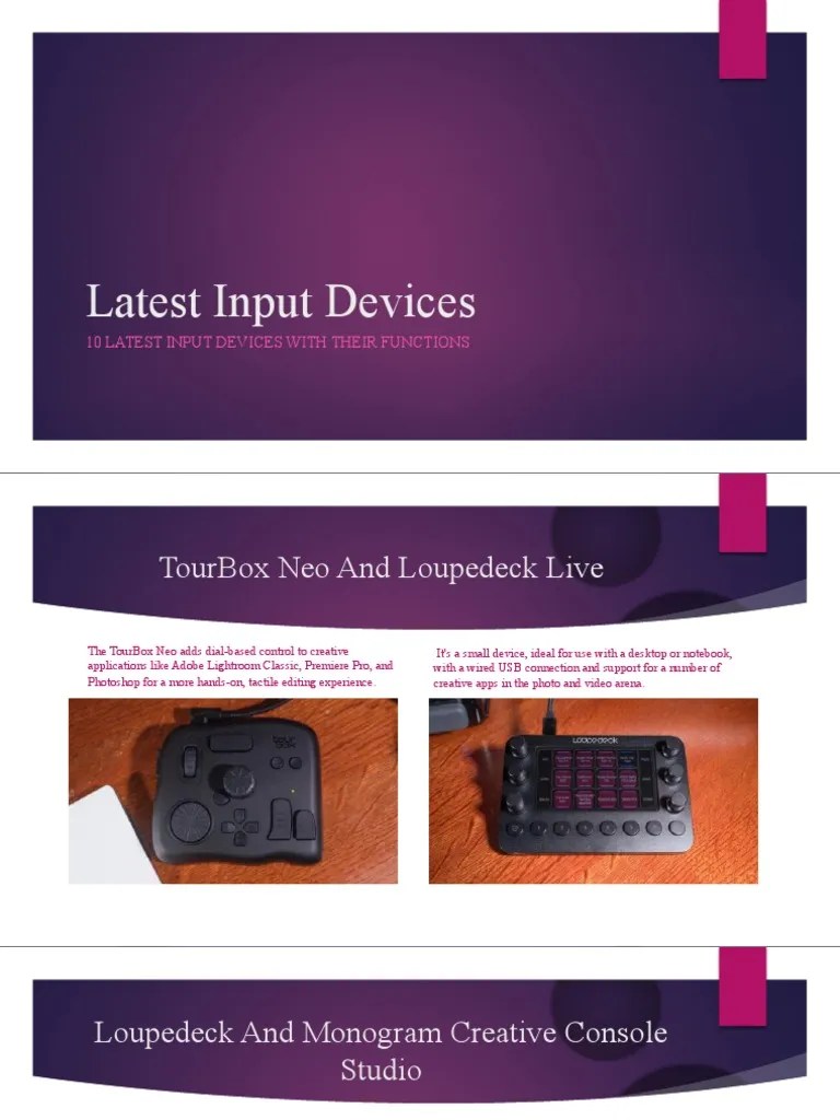 Latest Input Devices PDF Computer Keyboard Adobe