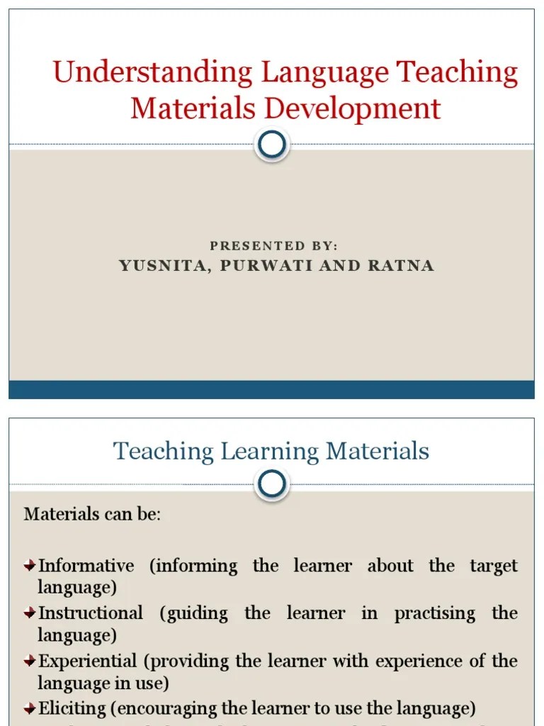 A Comprehensive Guide to Developing Effective Language Teaching