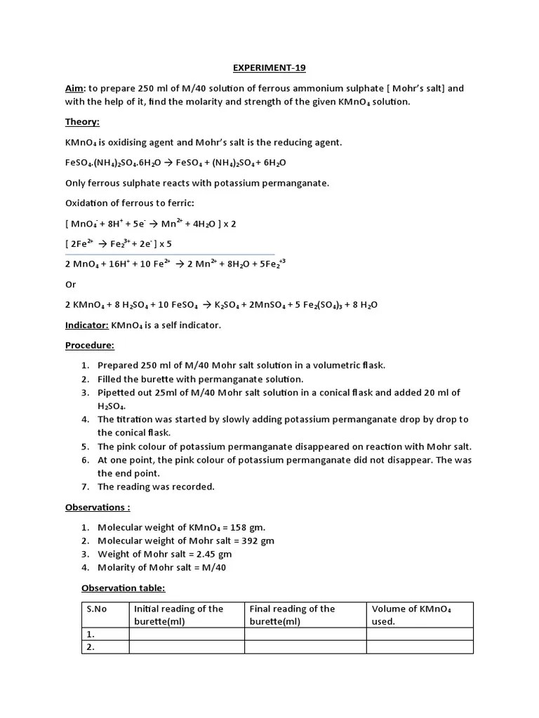 TITRATION PDF Titration Chemistry