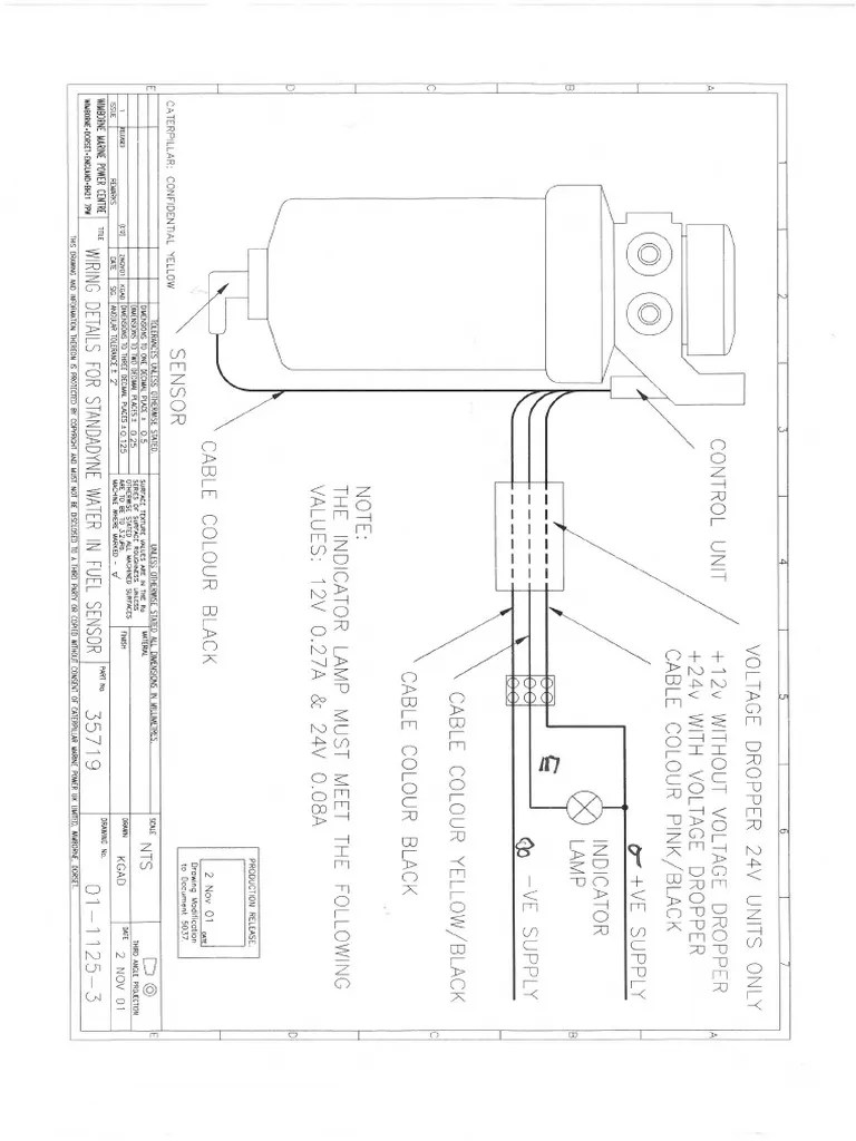 Water in Fuel Sensor PDF