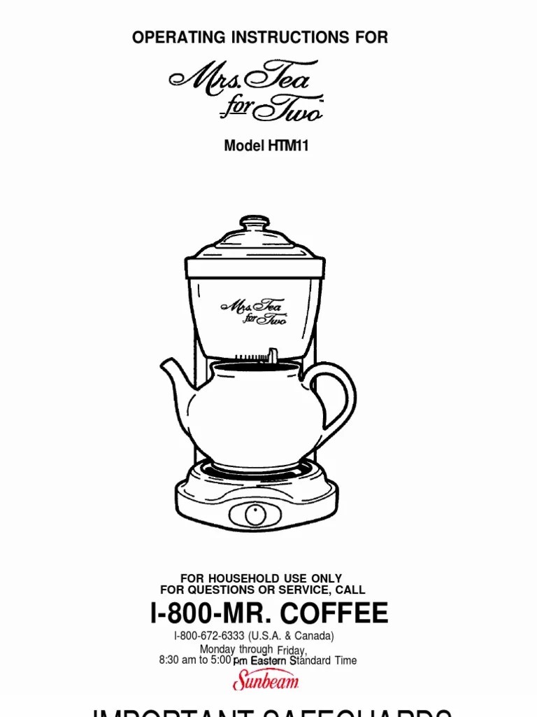 Mrs Tea Manual Htm11 Tea Cookware And Bakeware