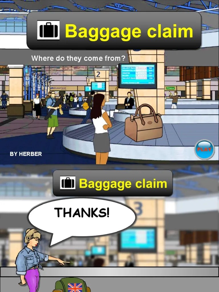 Baggage Claim PPT Fun Activities Games Games 51455 PDF