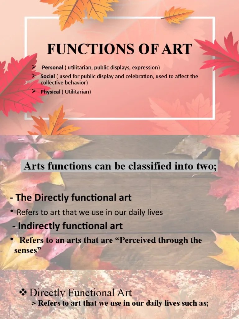Functions of Art PDF