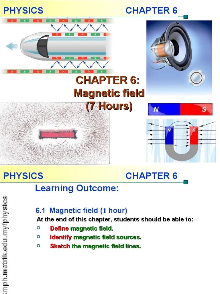 Matriculation Physics Field PDF Field