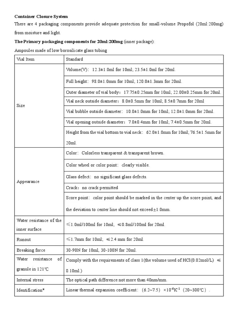 Container Closure System PDF Applied And Interdisciplinary Physics