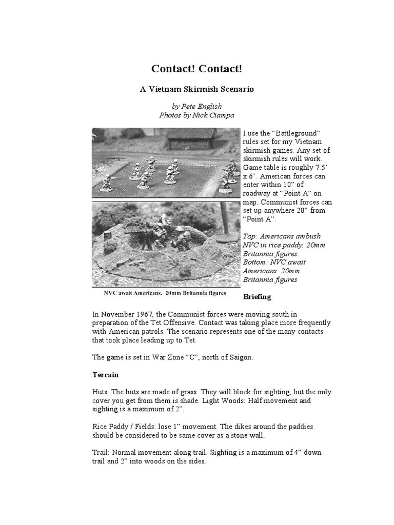 Contact PDF Platoon Viet Cong