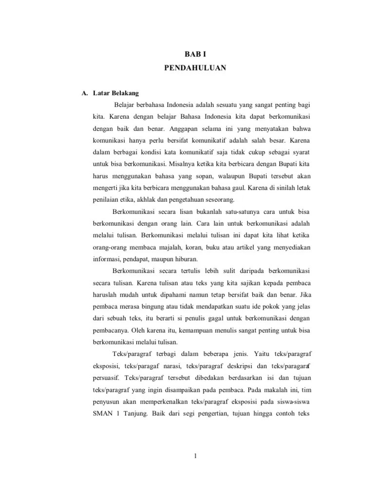 BI Teks Eksposisi | PDF