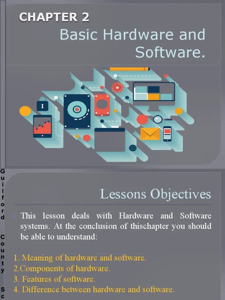 Chapter 2 Basic Hardware and Software PDF Random Access Memory