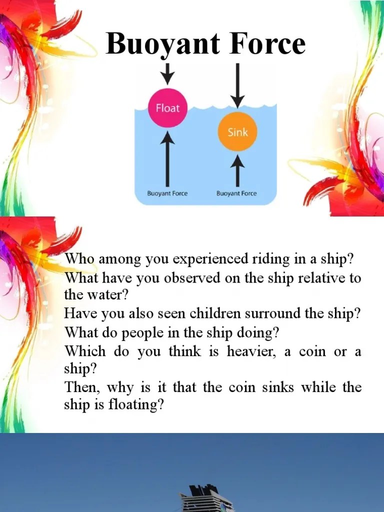Why ships float and coins sink PDF