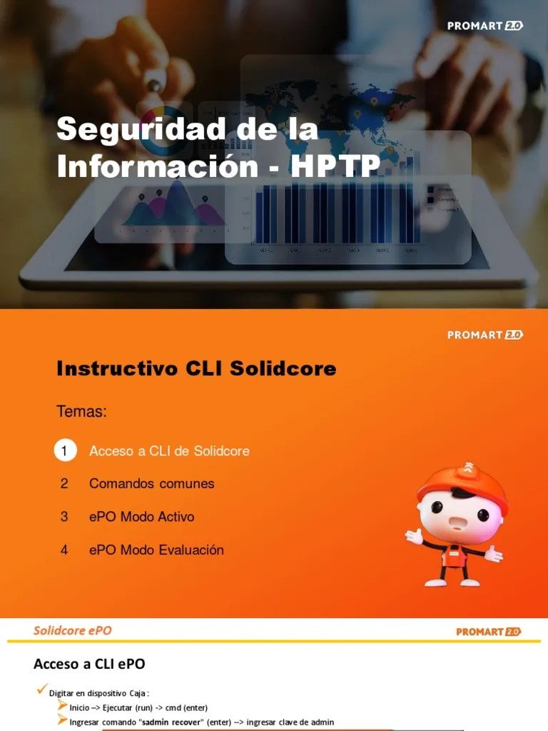 Instructivo MDA Solidcore EPO PDF