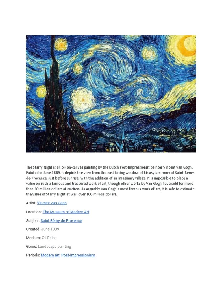 The Starry Night | PDF