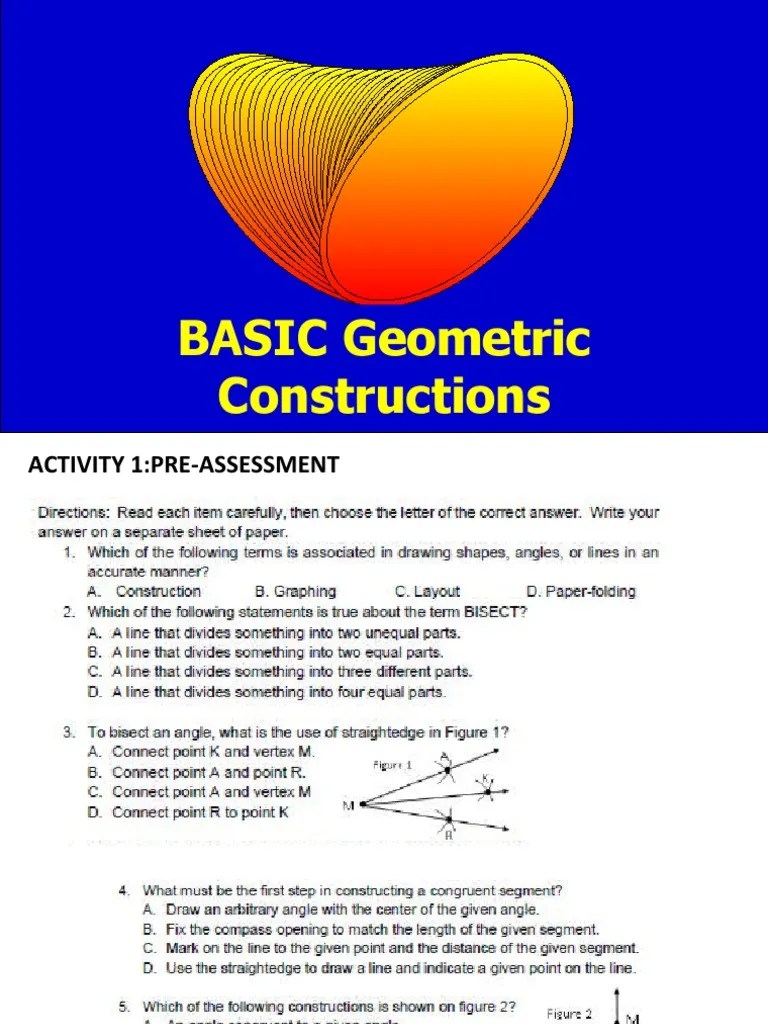 2Math 7Q3Week 4Basic Geometric Constructions PDF Geometry