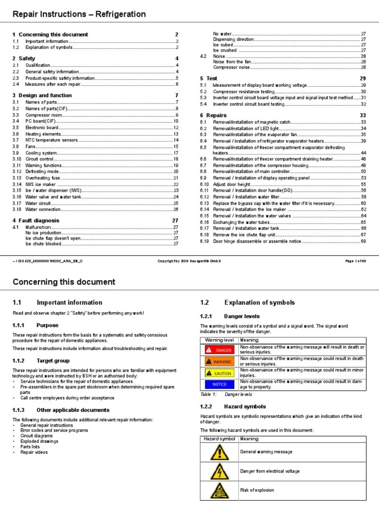 Ingles PDF Refrigerator Equipment