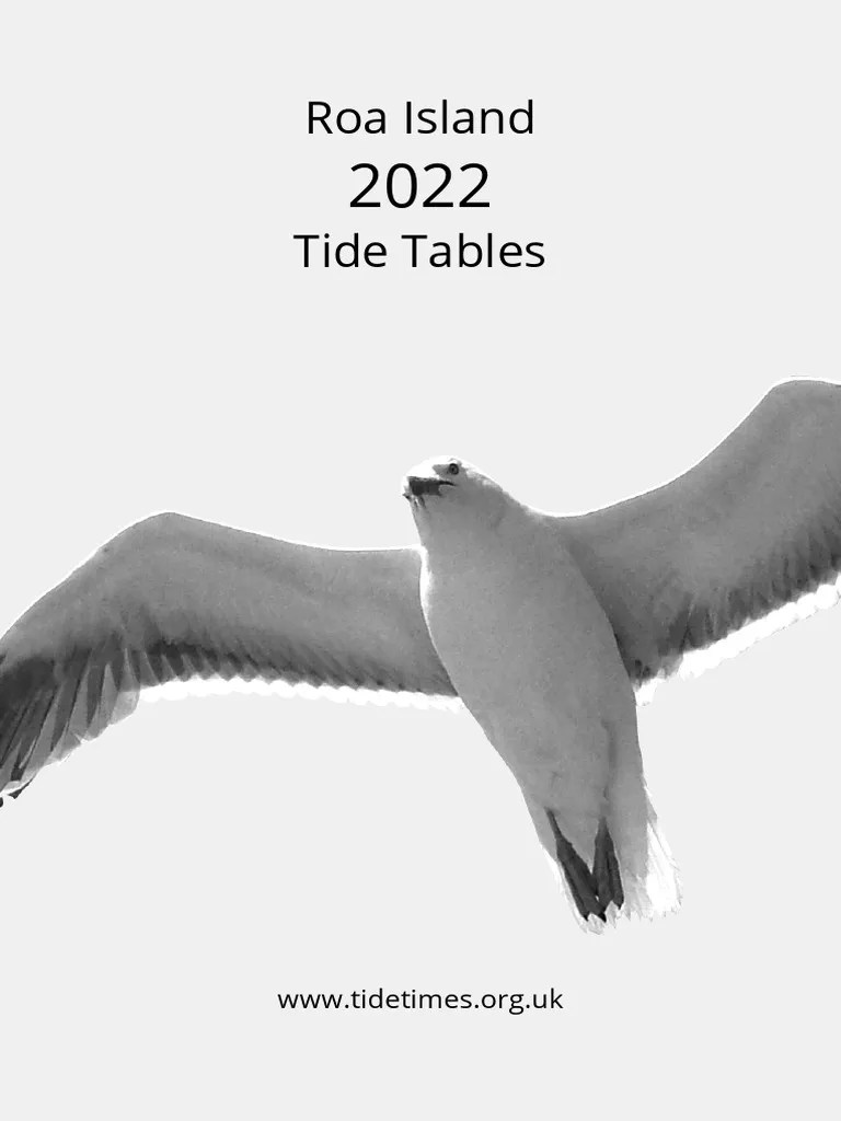 Roa Island Tide Tables 2022 PDF Monopoly (Economics) Government