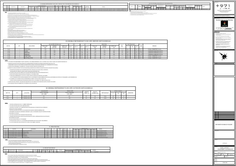 Ac Equipment Schedule. PDF