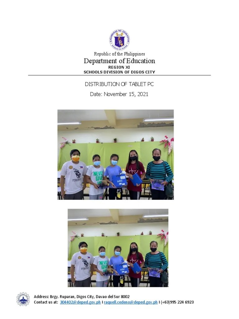 ICT Distribution of Tablet PC PDF