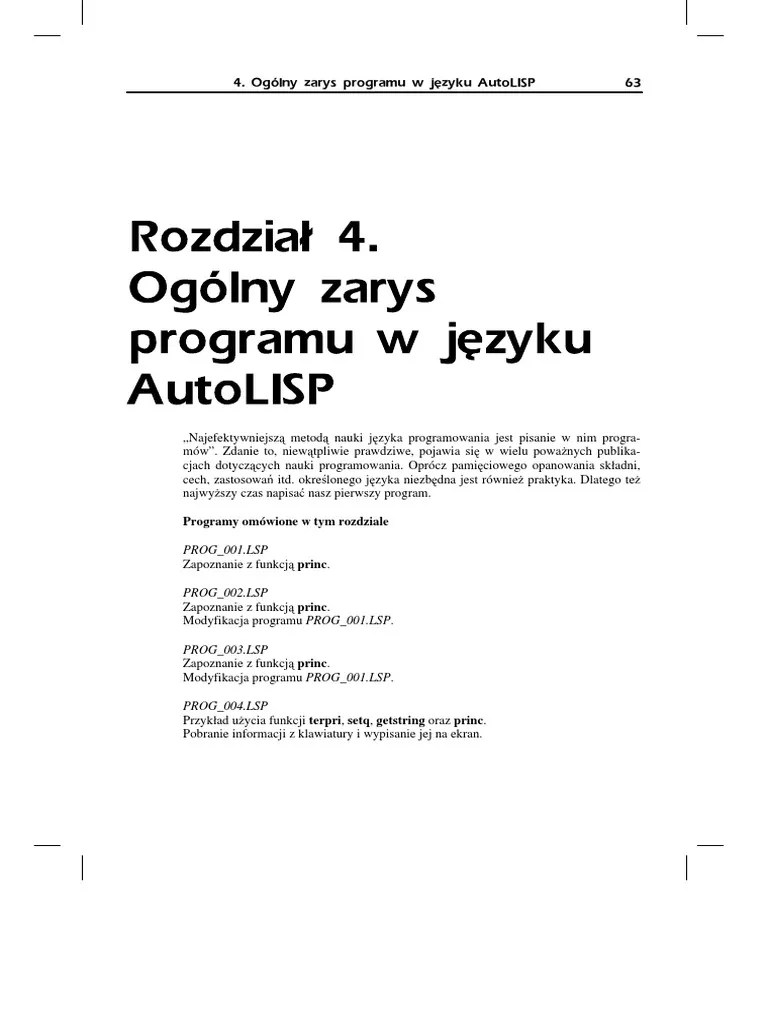 AutoLISP. Praktyczny kurs