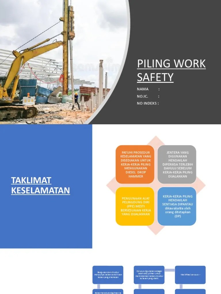Piling Work Safety PDF