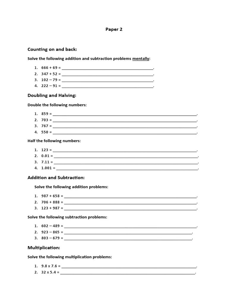 1st Term Exam Paper 2 Math PDF Shape Tetrahedron