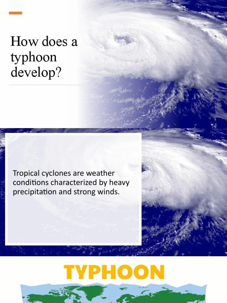 How Do Typhoons Develop PDF