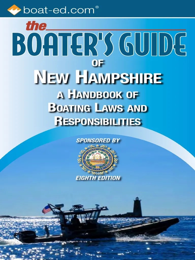 NH Boating Handbook | PDF