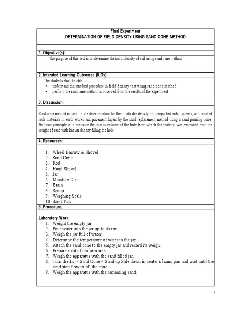 Geo Lab Experiment Manual Grp.3 PDF Density Earth Sciences