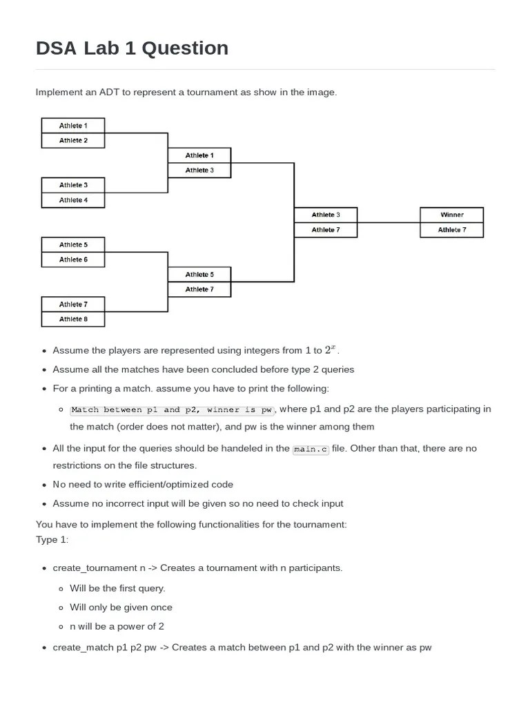 DSA Lab 1 Question PDF