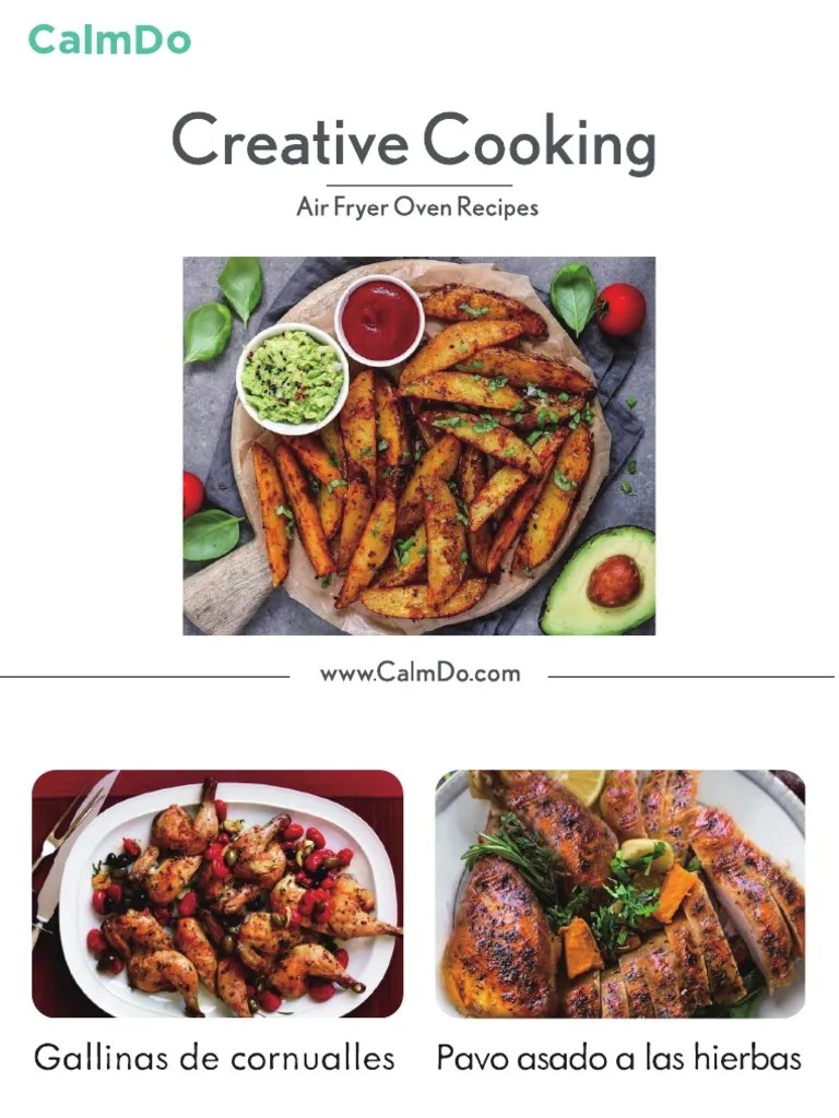 Recetas Calmdo Air Fryer ES Version PDF