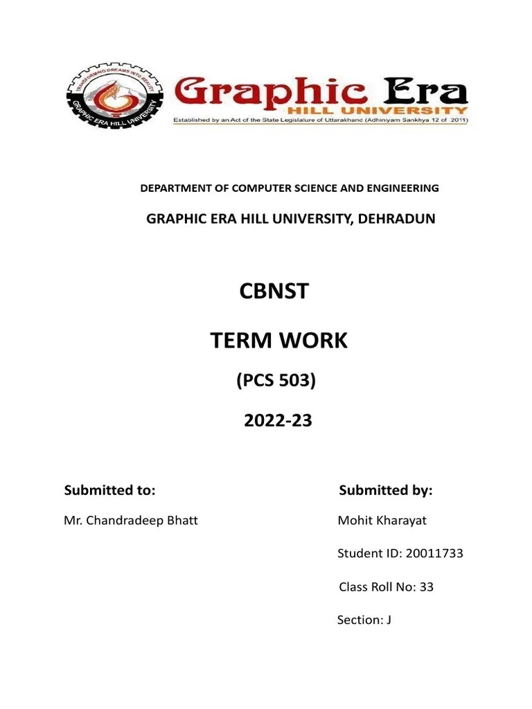 CBNST Programs PDF