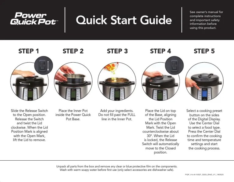 Power Quick Manual | PDF | Manufactured Goods | Equipment