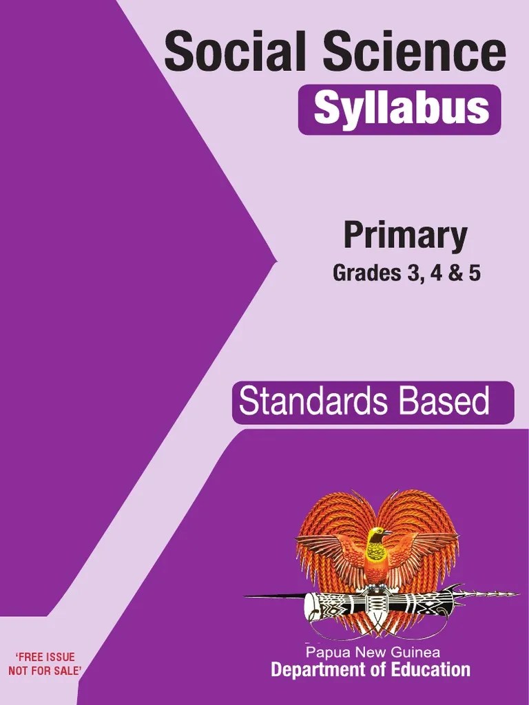 JP Social Science Syllabus PDF Educational Assessment Curriculum