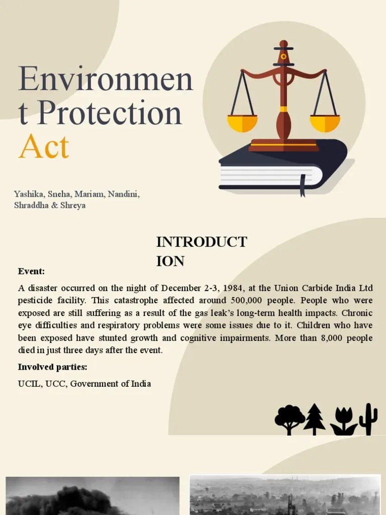 CH 3 Environmental Protection Act PDF Natural Environment