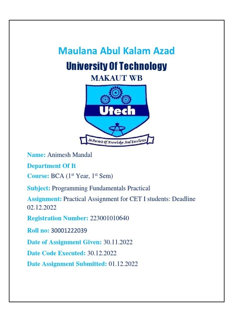 Programming Assignment | PDF | Computer Programming | Mathematics