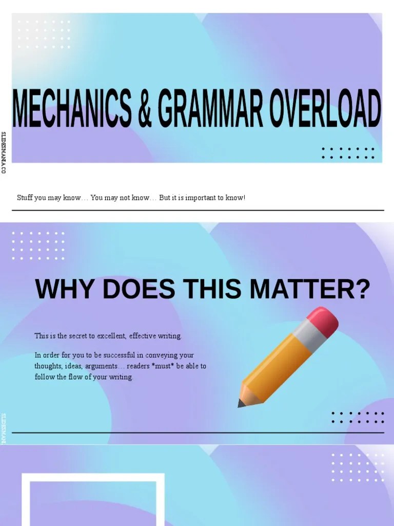 Mechanics Info PDF Part Of Speech Noun