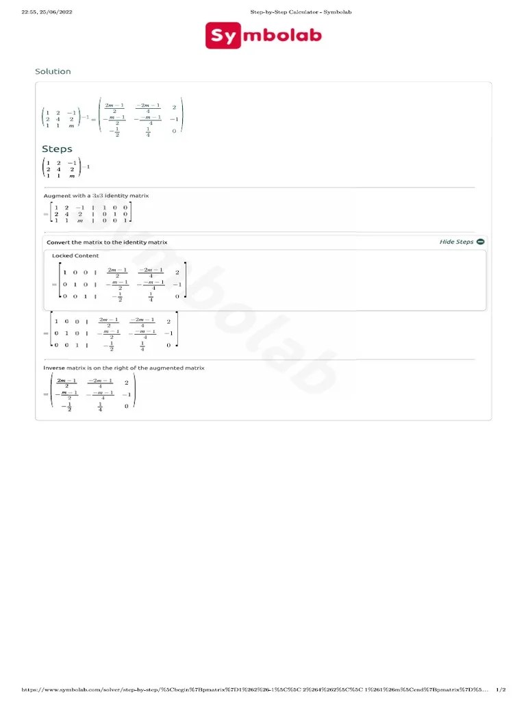 StepbyStep Calculator Symbolab PDF