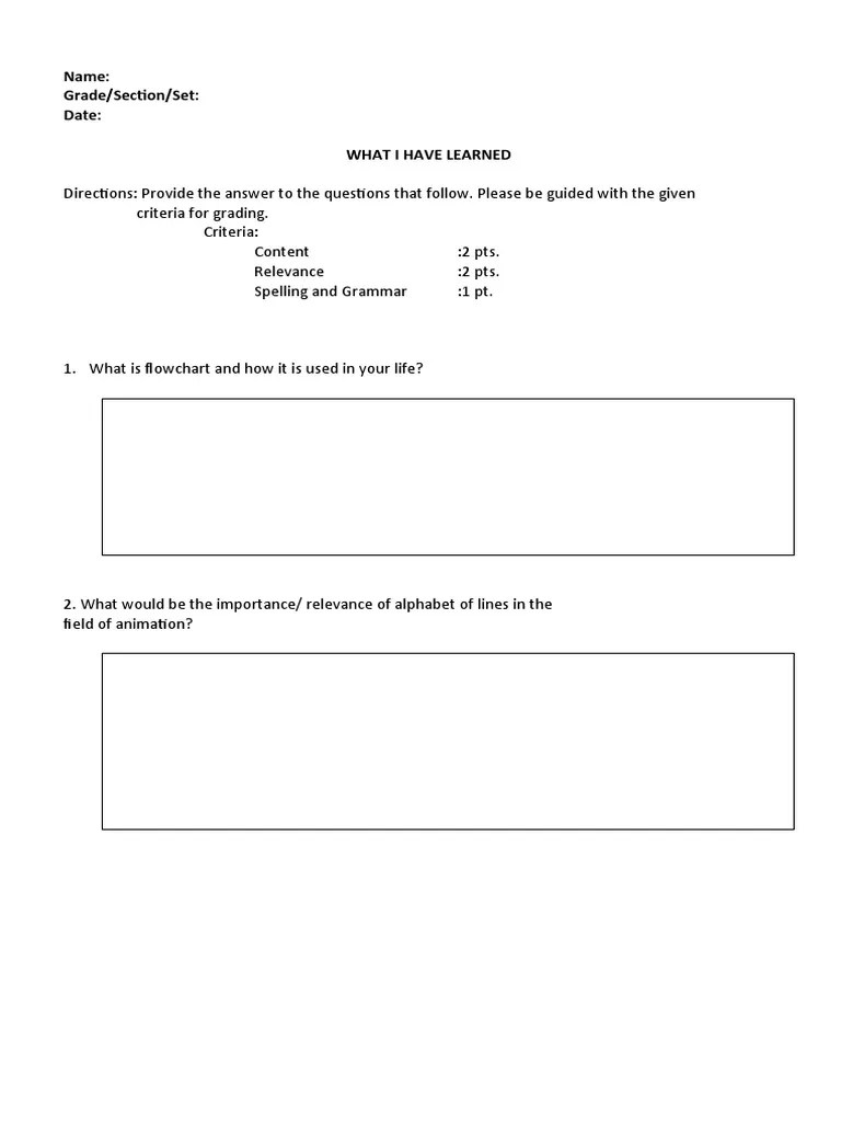 Interpret Technical DrawingQuestions PDF