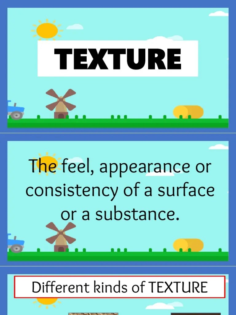 Art Types of Texture | PDF