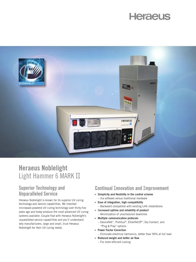 Light_Hammer_6_Markll PDF Power Supply Physical Sciences